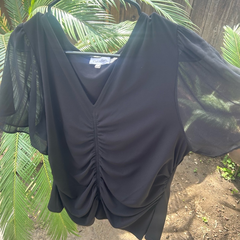 Black Calvin Klein shirt